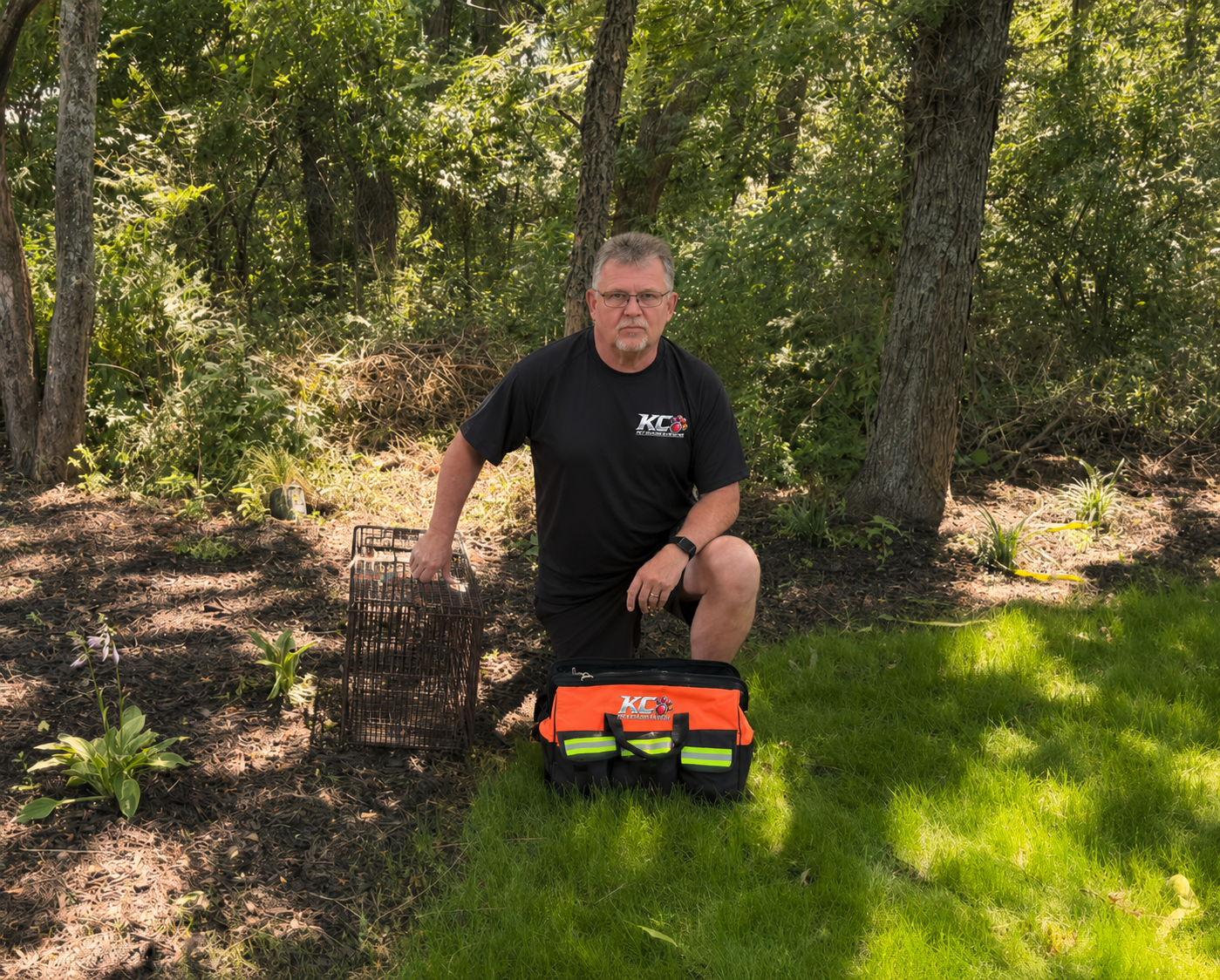Richard Jackson of KC Pet Search & Rescue